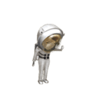 働く大人シリーズ-宇宙飛行士スタンプ3D（個別スタンプ：23）