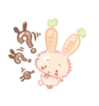 Pastel Rabbit Carrot and Friends.（個別スタンプ：4）