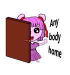 Little pink Annie（個別スタンプ：27）