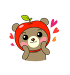 AppleBear（個別スタンプ：4）