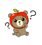 AppleBear（個別スタンプ：5）