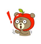 AppleBear（個別スタンプ：6）