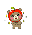 AppleBear（個別スタンプ：7）