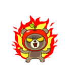 AppleBear（個別スタンプ：10）