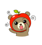 AppleBear（個別スタンプ：11）