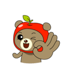 AppleBear（個別スタンプ：12）