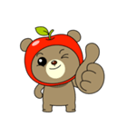 AppleBear（個別スタンプ：14）