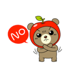 AppleBear（個別スタンプ：16）