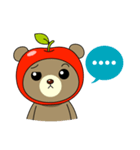 AppleBear（個別スタンプ：24）