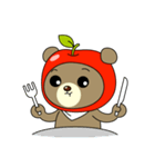 AppleBear（個別スタンプ：28）