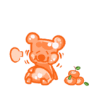 Jelly Jelly Bear Bubble（個別スタンプ：3）