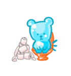 Jelly Jelly Bear Bubble（個別スタンプ：7）