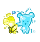 Jelly Jelly Bear Bubble（個別スタンプ：10）