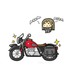 Girl's Rider（個別スタンプ：5）