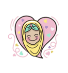 Pastel Hijab（個別スタンプ：5）