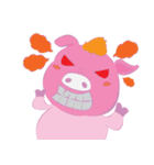 Lazy ＆ Silly Pig（個別スタンプ：7）