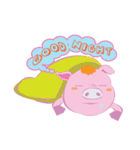 Lazy ＆ Silly Pig（個別スタンプ：8）