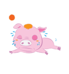 Lazy ＆ Silly Pig（個別スタンプ：31）