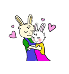 Rabbit Couple（個別スタンプ：30）