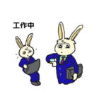 Rabbit Couple（個別スタンプ：33）
