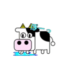 うし夫のゆるふわライフ（改訂版）（個別スタンプ：19）