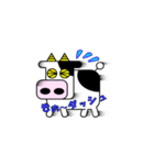 うし夫のゆるふわライフ（改訂版）（個別スタンプ：22）