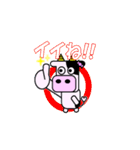 うし子のどたばたライフ（個別スタンプ：1）