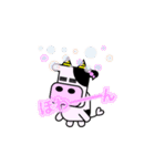 うし子のどたばたライフ（個別スタンプ：7）