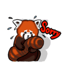 Red Panda "Pandy"（個別スタンプ：3）