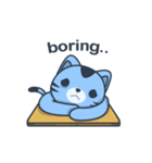 青い子猫（個別スタンプ：6）