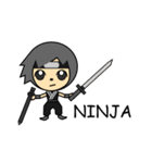 イケメン忍者（個別スタンプ：1）