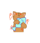 NEKO -しま ＆ しろ-（個別スタンプ：2）