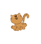 NEKO -しま ＆ しろ-（個別スタンプ：3）