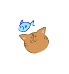 NEKO -しま ＆ しろ-（個別スタンプ：9）