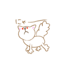 NEKO -しま ＆ しろ-（個別スタンプ：17）