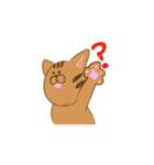 NEKO -しま ＆ しろ-（個別スタンプ：33）