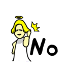 天使田君と悪魔川さん（個別スタンプ：30）