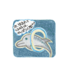 Rainbow Dolphin（個別スタンプ：1）
