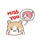 pink hair boy 'shushu'（個別スタンプ：20）