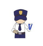 The Legal Guardians (Police ＆ Detective)（個別スタンプ：34）