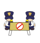 The Legal Guardians (Police ＆ Detective)（個別スタンプ：36）