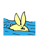でろでろしたうさぎのような…（個別スタンプ：10）