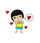 Ami's World（個別スタンプ：11）