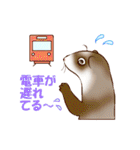フェレットすたんぷ～お出かけ用～（個別スタンプ：5）
