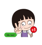 KiiaKya daliy conversation（個別スタンプ：36）
