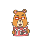 くましゃんライフ（個別スタンプ：5）