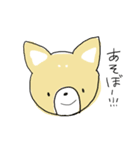 かわいいワンコの日常生活（個別スタンプ：1）