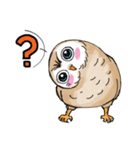 A little cute OWL（個別スタンプ：6）