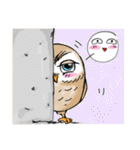 A little cute OWL（個別スタンプ：7）