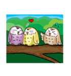 A little cute OWL（個別スタンプ：28）